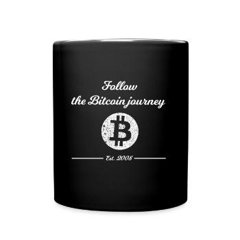 L’histoire de Bitcoin - Mug uni - noir - Devant