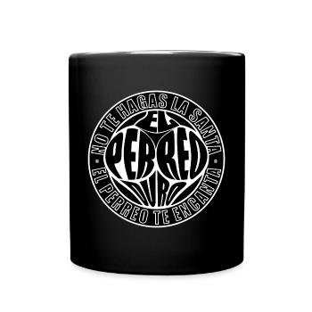 El Perreo Duro ! - Mug uni - noir - Devant