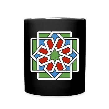 Andalucia 4 (dark) - Full Colour Mug - black - Front