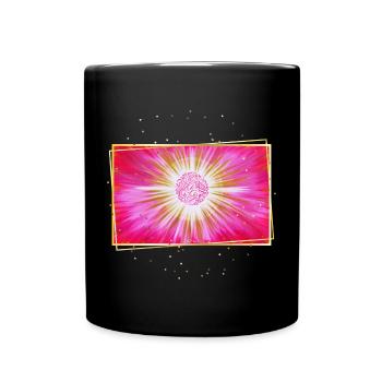 SoulsLight Cosmic Love Sonja Ariel von Staden - Full Colour Mug - black - Front