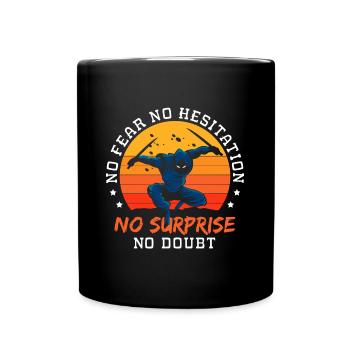Krieger Kendo Japan - Tasse einfarbig - Schwarz - Vorne