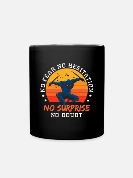 Krieger Kendo Japan - Tasse einfarbig - Schwarz