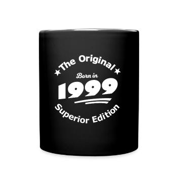 À partir de 1999 - Mug uni - noir - Devant