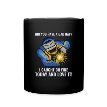 Soudage Soudeur Métal Construction FerronnerIe Drôle - Mug uni - noir - Devant