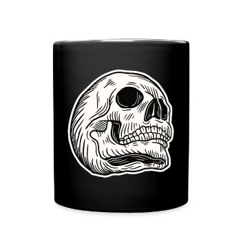 Skull Skeleton Skull Horror Cadeau d’Halloween - Mug uni - noir - Devant