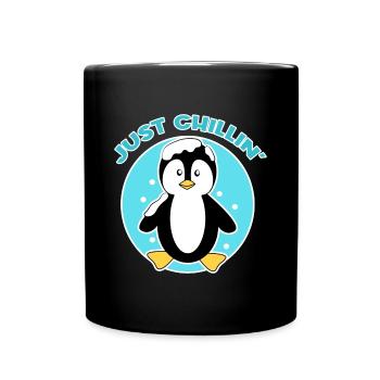 Déclaration de pingouin Ice Cold Bird Snow Animal - Mug uni - noir - Devant