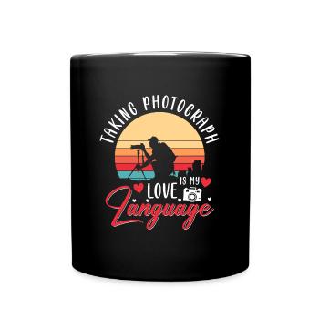 Camera Photo Image - Full Colour Mug - black - Front