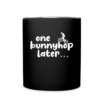 BMX Bunnyhop - Full Colour Mug - black - Front