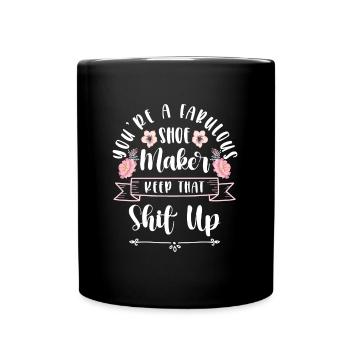 Cobbler Profession Humour Travail - Mug uni - noir - Devant