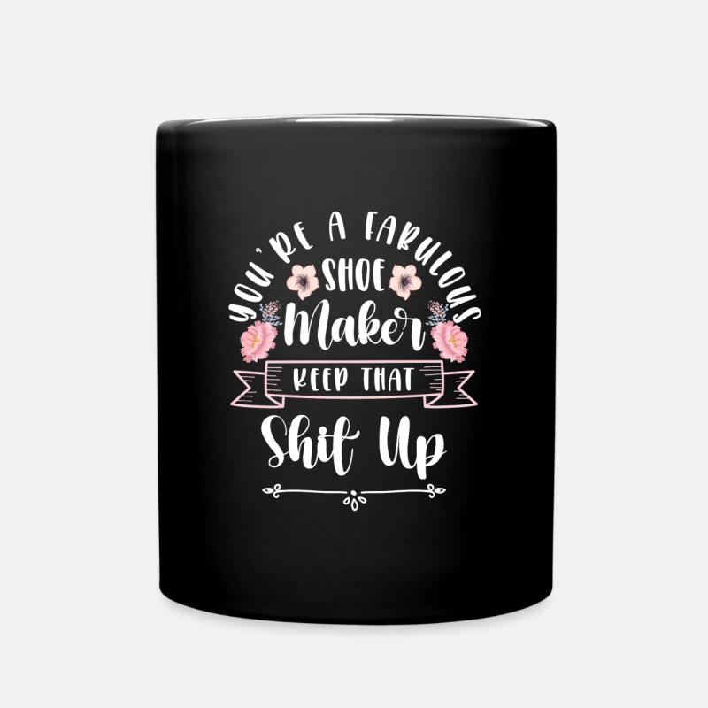 Cobbler Profession Humour Travail - Mug uni - noir