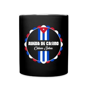 Rueda de Casino - Cuban Salsa - Tasse einfarbig - Schwarz - Vorne