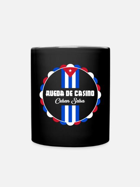 Rueda de Casino - Cuban Salsa - Tasse einfarbig - Schwarz