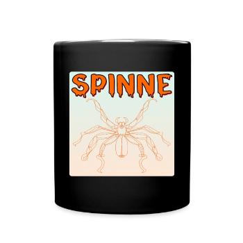 HALLOWEEN KOSTÜME - SPINNENTIERE SPINNE - Tasse einfarbig - Schwarz - Vorne