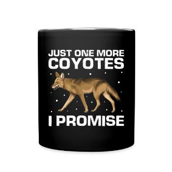 Conception de coyote pour les réacteurs de coyote - Mug uni - noir - Devant