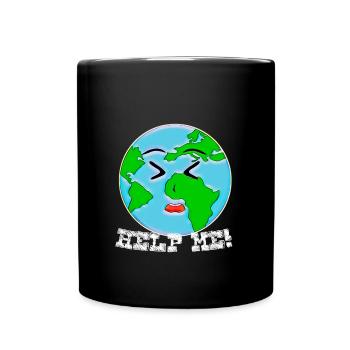Help me! - Full Colour Mug - black - Front