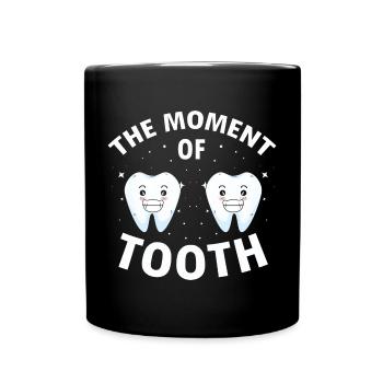 Orthodontic technician and dental laboratory - Full Colour Mug - black - Front