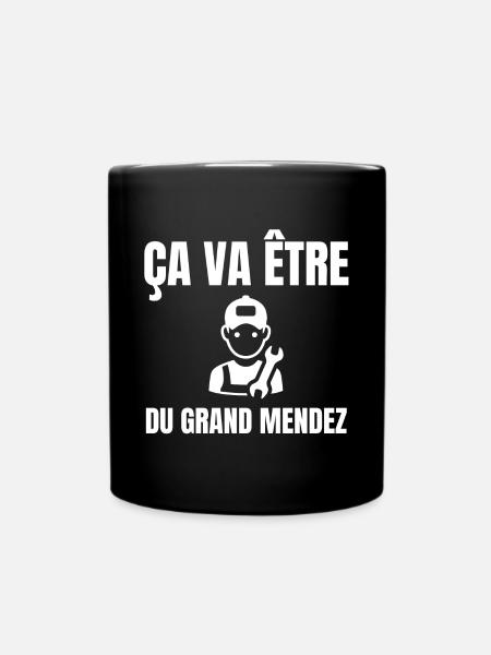 garage, garagiste, mécanicien - Mug uni - noir