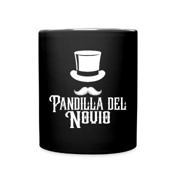 Pandilla del Novio Boyfriend Gang Groomsmen Gift - Full Colour Mug - black - Front