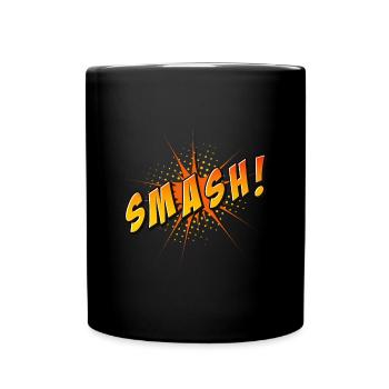 Smash Youth Word 2022 Comic Style - Full Colour Mug - black - Front