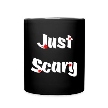 Sprüche, Blutflecken, Halloween Outfit, coole Tees - Tasse einfarbig - Schwarz - Vorne