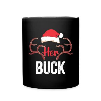 Cadeaux de Noël Noël - Mug uni - noir - Devant