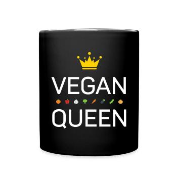 Vegan - Full Colour Mug - black - Front