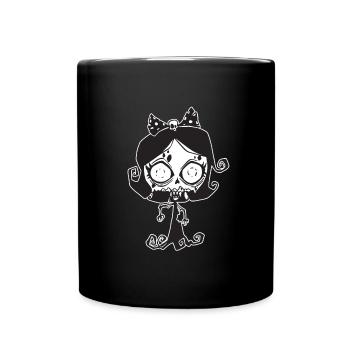 Vampir-Zombie - Tasse einfarbig - Schwarz - Vorne