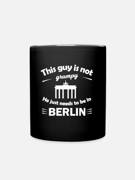 Chez soi à Berlin - Mug uni - noir