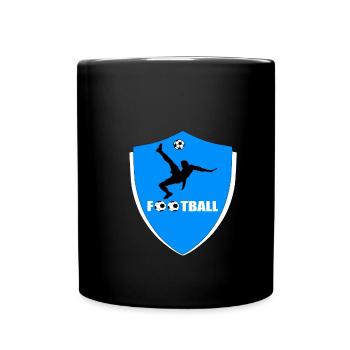 football - Full Colour Mug - black - Front