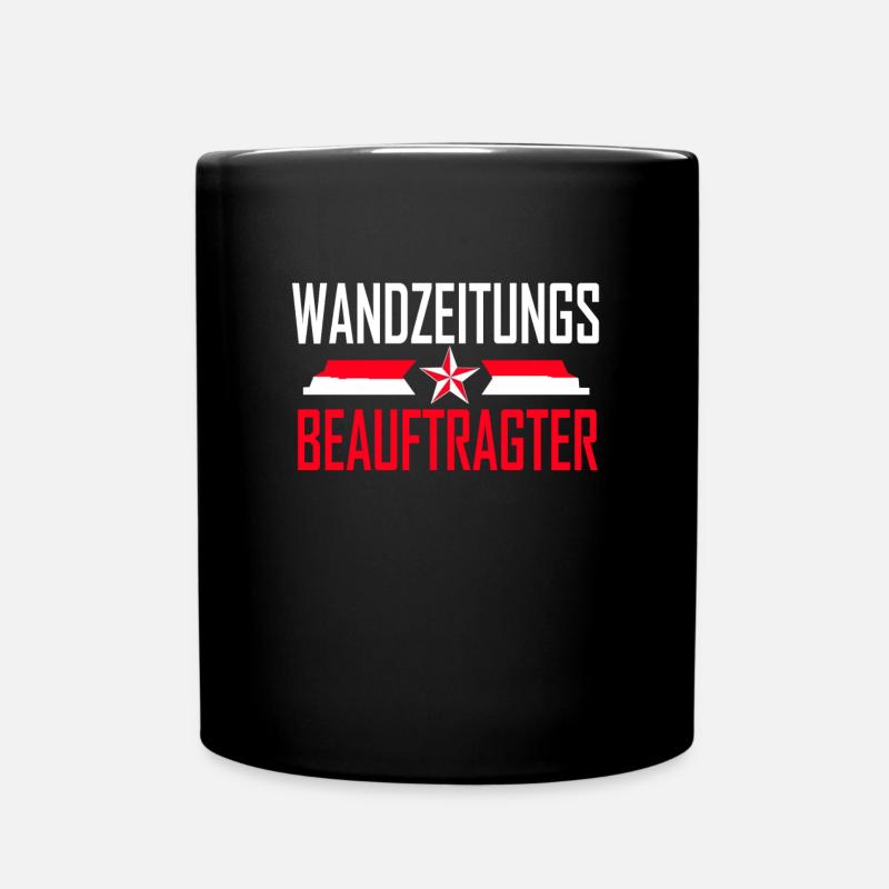 wandzeitungsbeauftragter - Tasse einfarbig - Schwarz