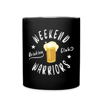 Club de bière du week-end - Mug uni - noir - Devant