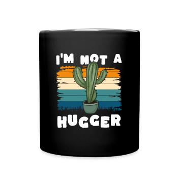 Cactus Prickly Nature Étreinte - Mug uni - noir - Devant
