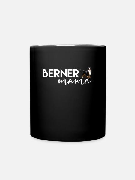 Bernese mountain dog - Mok uni - zwart