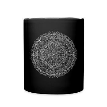 Mandala - Full Colour Mug - black - Front