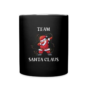 Équipe Santa Claus - Mug uni - noir - Devant