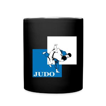 Judo - Mug uni - noir - Devant