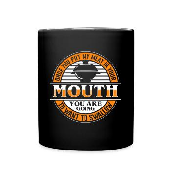 Chef étoilé - Mug uni - noir - Devant