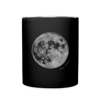 MOND - Tasse einfarbig - Schwarz - Vorne