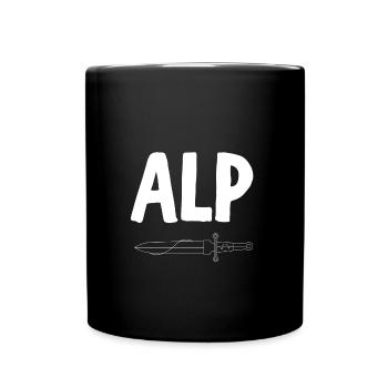 Alp Warrior Fighter Trick Turkey Ottoman Sword - Full Colour Mug - black - Front
