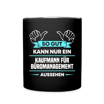 Fahrzeugbaumechaniker Design für stolze Handwerker - Tasse einfarbig - Schwarz - Vorne