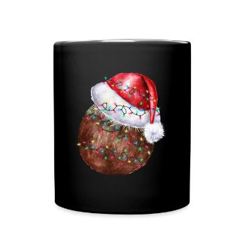 Christmas Coconut - Full Colour Mug - black - Front