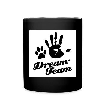 Équipe de rêve - Mug uni - noir - Devant