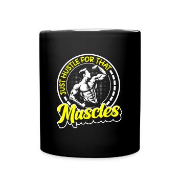 Fitness Gym Bench Press Training - Mug uni - noir - Devant