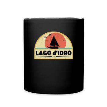 Lago d Idro Varese - Tasse einfarbig - Schwarz - Vorne