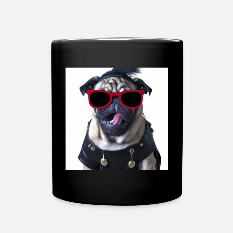 Carlin punk - Mug uni - noir