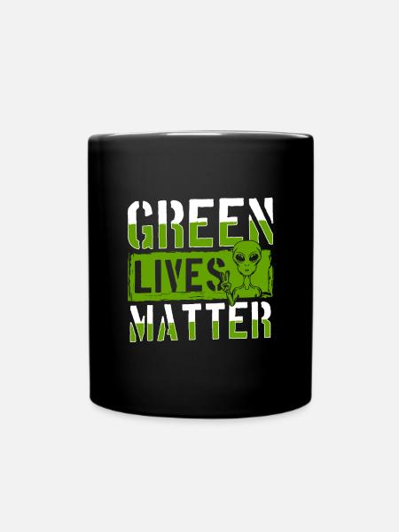 Außerirdischer Invasion Science-Fiction - Tasse einfarbig - Schwarz