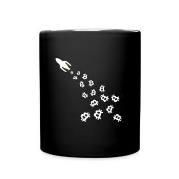 The Coin rockets - Full Colour Mug - black - Front
