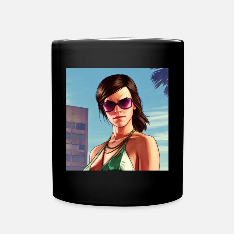 GTA5 Look - Emma Watson - Mug uni - noir