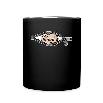 Baby Bump Baby Happiness Pregnant Pregnancy Mom - Mug uni - noir - Devant