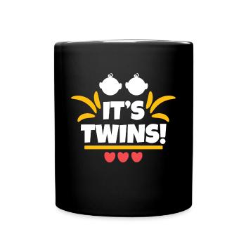 Déclaration de cœur de grossesse de bébé enceinte - Mug uni - noir - Devant